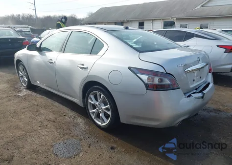 2014 Nissan Maxima 3.5 Sv из США, поврежденный, VIN 1N4AA5AP0EC493913